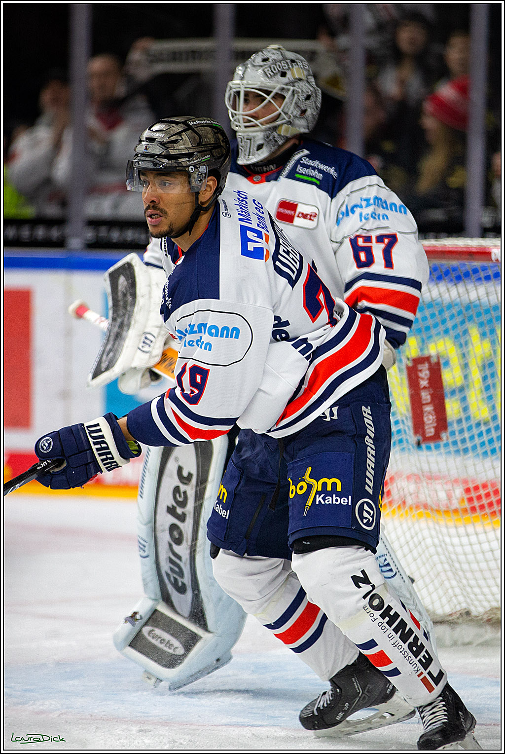PENNY DEL; Koelner Haie- Iserlohn Roosters; Koeln, 24.01.2023